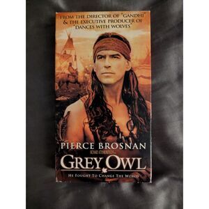 Grey Owl VHS 2000 Pierce Brosnan